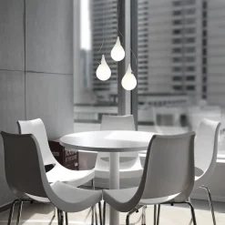 LIQUID LIGHT Hængelampe DROP-2 XS, 3 lyskilder