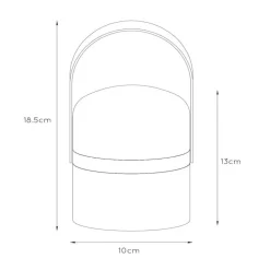 Little Joe LED-dekorationslampe, orange