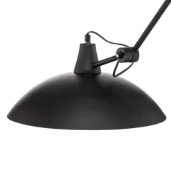 Loftlampe 808 justerbar 1 lyskilde sort/guld