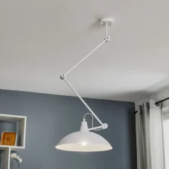 Loftlampe 808 justerbar 1 lyskilde hvid