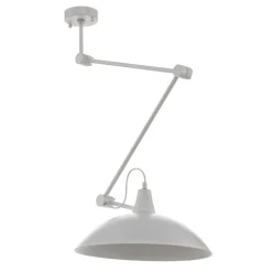 Loftlampe 808 justerbar 1 lyskilde hvid