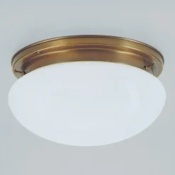 Loftlampe Arian i messing, 30 cm