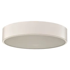 Loftlampe Cleo 400, hvid, sensor, IP20, Ø 40 cm, metal