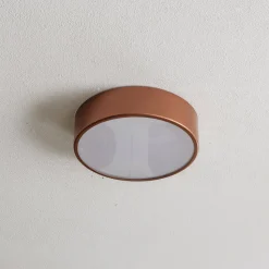 Loftlampe Cleo 300, IP54, Ø 30 cm kobber