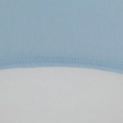 Loftlampe Cloud, blå, 43 cm lang, tekstil, sky, E27