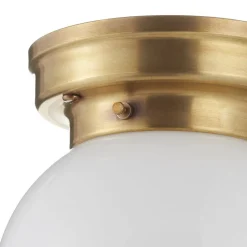 Loftlampe D99-115 op B med opalfarvet glasskærm