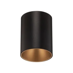 Loftlampe Eye Tone, sort/guld