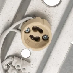 Loftlampe Eye Tone, sort/guld