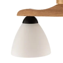 Loftlampe Haro, eg/hvid 3 lyskilder