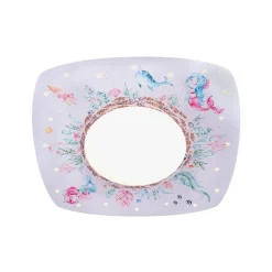 Loftlampe havfruer, 58 cm, farverig, MDF-træ