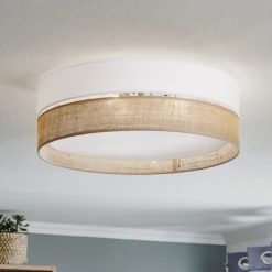 Loftlampe Linobianco, Ø 45 cm