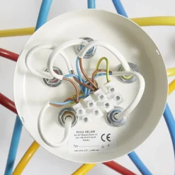 Loftlampe Oxford med 5 lyskilder, farvet