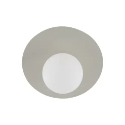 Loftlampe Pixie, beige, glas, Ø 25 cm, kugle, G9