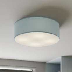 Loftlampe Rondo, blå, Ø 45 cm