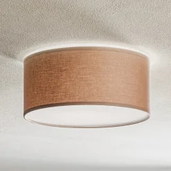 Loftlampe Rondo, cappuccino, Ø 30 cm