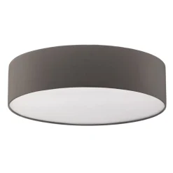 Loftlampe Rondo, grå Ø 45 cm