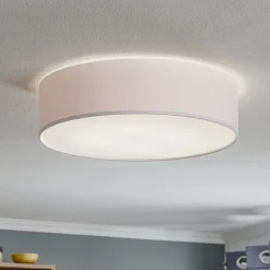 Loftlampe Rondo, hvid, Ø 50 cm