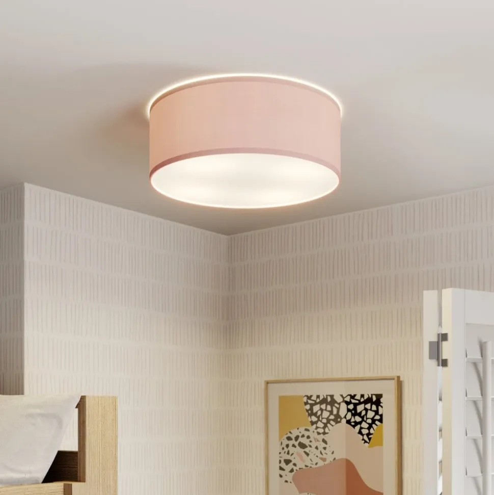 Loftlampe Rondo Kids, Ø 38 cm, pink