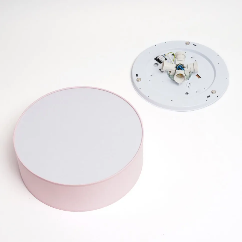 Loftlampe Rondo Kids, Ø 38 cm, pink