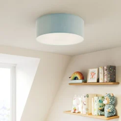 Loftlampe Rondo Kids, Ø 38 cm, blå
