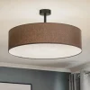 Loftlampe Rondo med afstand, grå Ø 60 cm