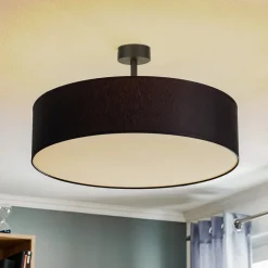 Loftlampe Rondo med afstand, mørkegrå Ø 60 cm