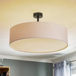 Loftlampe Rondo med afstand, hvid Ø 60 cm