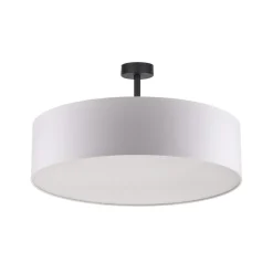 Loftlampe Rondo med afstand, hvid Ø 60 cm