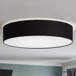 Loftlampe Rondo, mørkegrå Ø 60 cm
