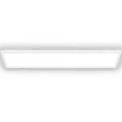 Loftlampe Tava A, 98x20 cm, plast, hvid