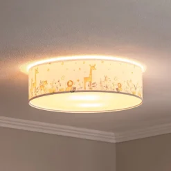 Loftlampe til børneværelse Max, Ø 50 cm
