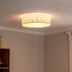 Loftlampe til børneværelse Max, Ø 50 cm