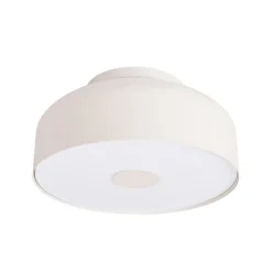 Loftslampe CLARO, beige, Ø 30 cm, metal, 4 x E27