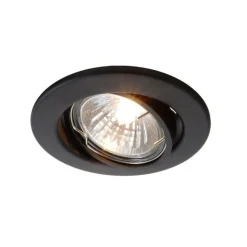 Loftsmonteret ring GU10 uden pære, sort