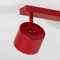 Loftspot Chloe justerbar med 2 lyskilder, rød
