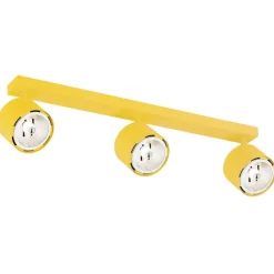 Loftspot Chloe justerbar med 3 lyskilder, gul