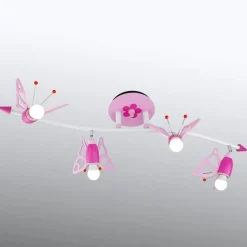 Loftspot Falter til børneværelset, 4 lyskilder