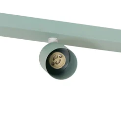 Loftspot Livia, mintgrøn, 52 cm, 3 lyskilder, metal, GU10