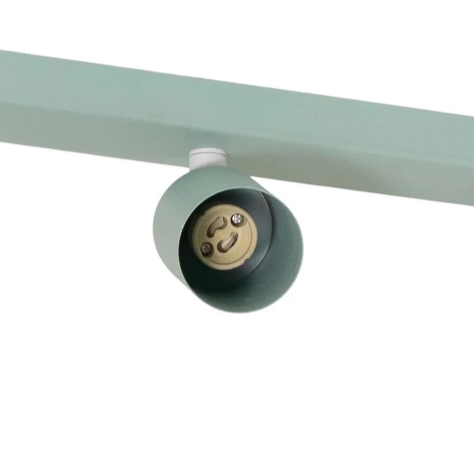 Loftspot Livia, mintgrøn, 52 cm, 3 lyskilder, metal, GU10