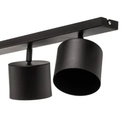 Loftspot 1047PL_K, 6 lyskilder, sort