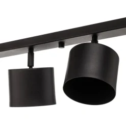 Loftspot 1047PL_K, 6 lyskilder, sort