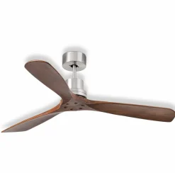 Loftsventilator Lantau fjernbetjening, valnød/stål