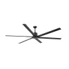 Loftventilator Andros XL til store rum, sort