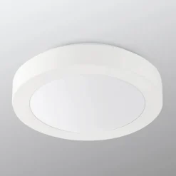 Logos loftlampe til bad, Ø 27 cm, hvid