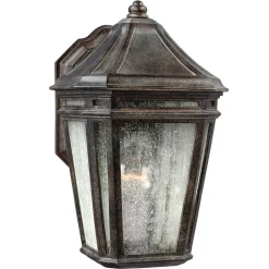 Londontowne udendørs væglampe, kastanjebrun