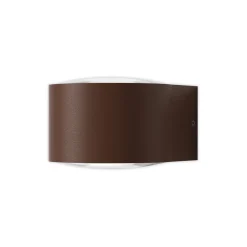 LOOM DESIGN Frey LED-væglampe IP65 2x6W corten