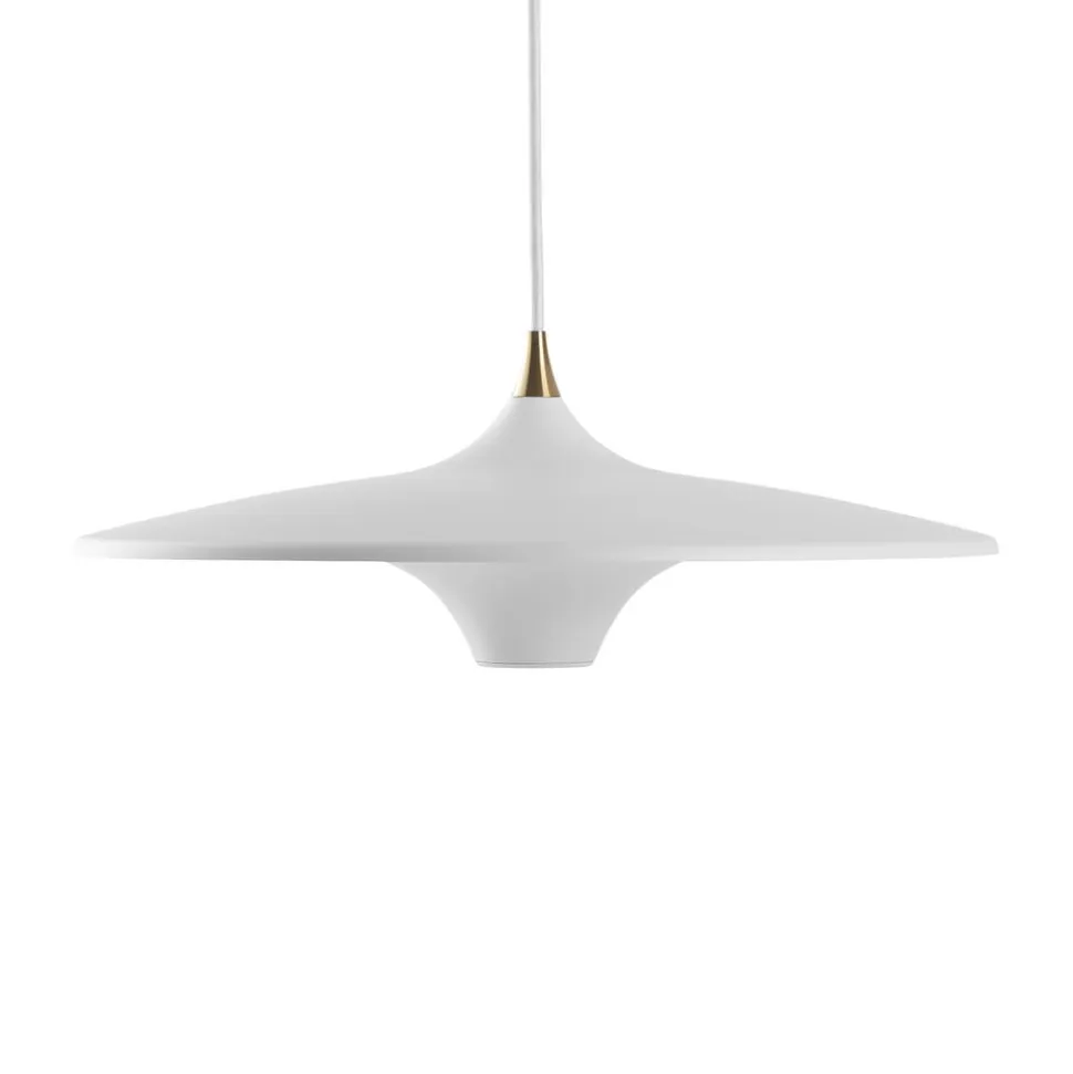 LOOM DESIGN LED-hængelampe Moja, Ø 35 cm, hvid