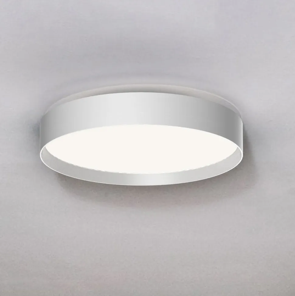 LOOM DESIGN LED-loftlampe Lucia, hvid, Ø 45 cm aluminium