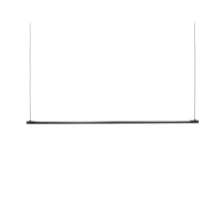 LOOM DESIGN LED-pendellampe Straw 150, sort, aluminium