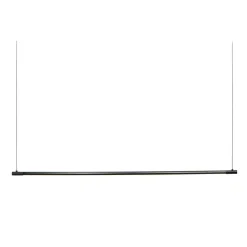 LOOM DESIGN LED-pendellampe Straw 150, sort, aluminium